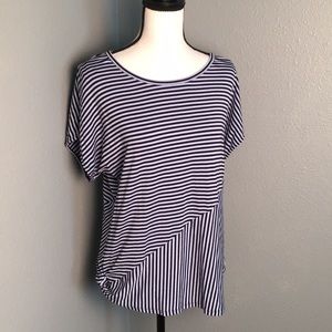 Striped Jones NY Signature Blouse